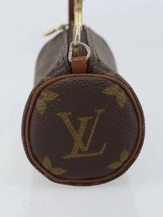 LOUIS VUITTON Monogram Papillon Pouch LV Auth - Picture 3 of 16